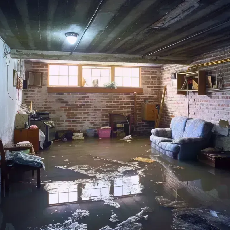 Flooded Basement Cleanup in West Raleigh, NC